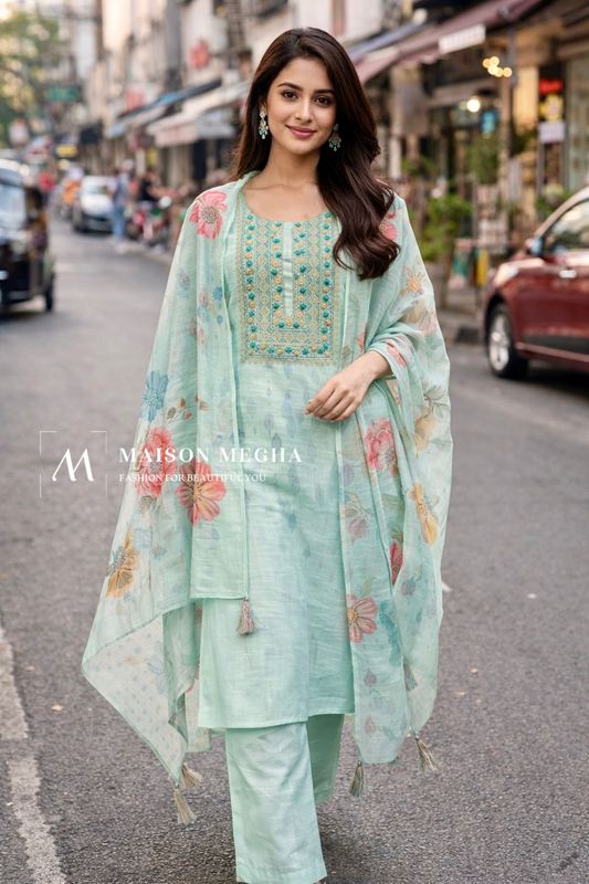 Suit set(unstitched)