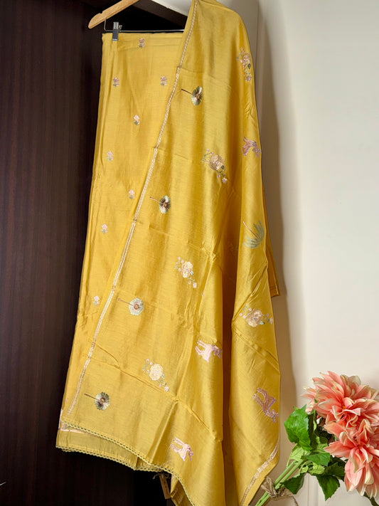 Suit set(unstitched)