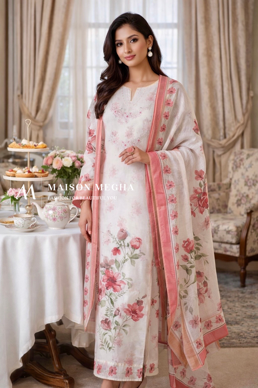 Suit set(unstitched)