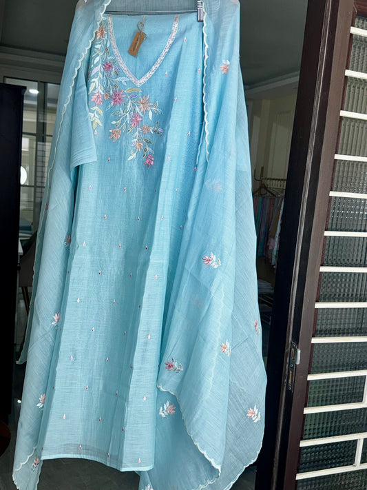 Suit set(unstitched)