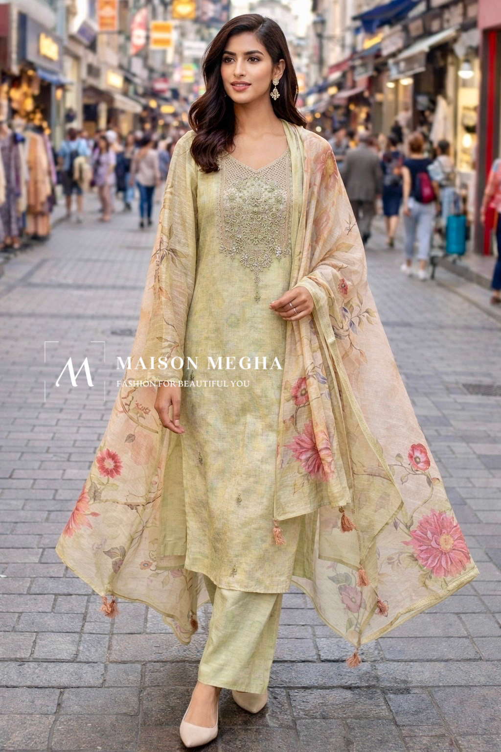 Suit set(unstitched)