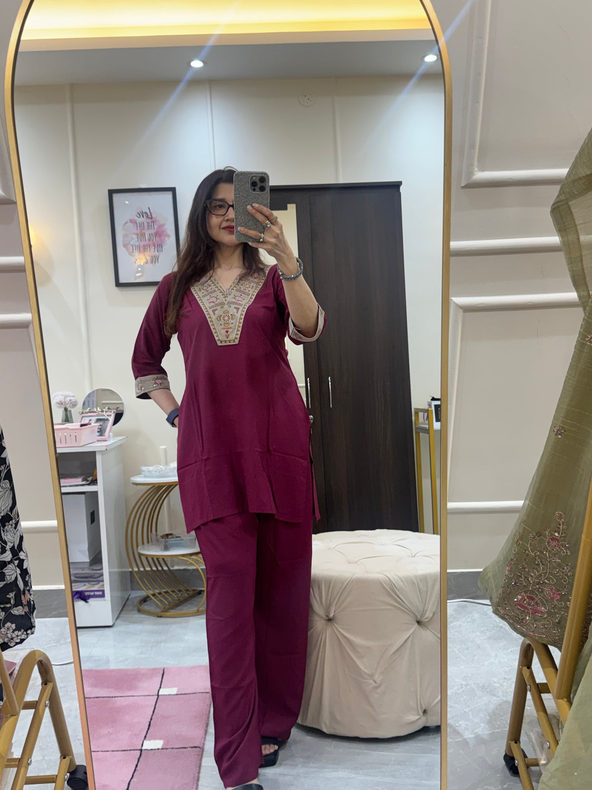 BERRY COTTON CO-ORD SET