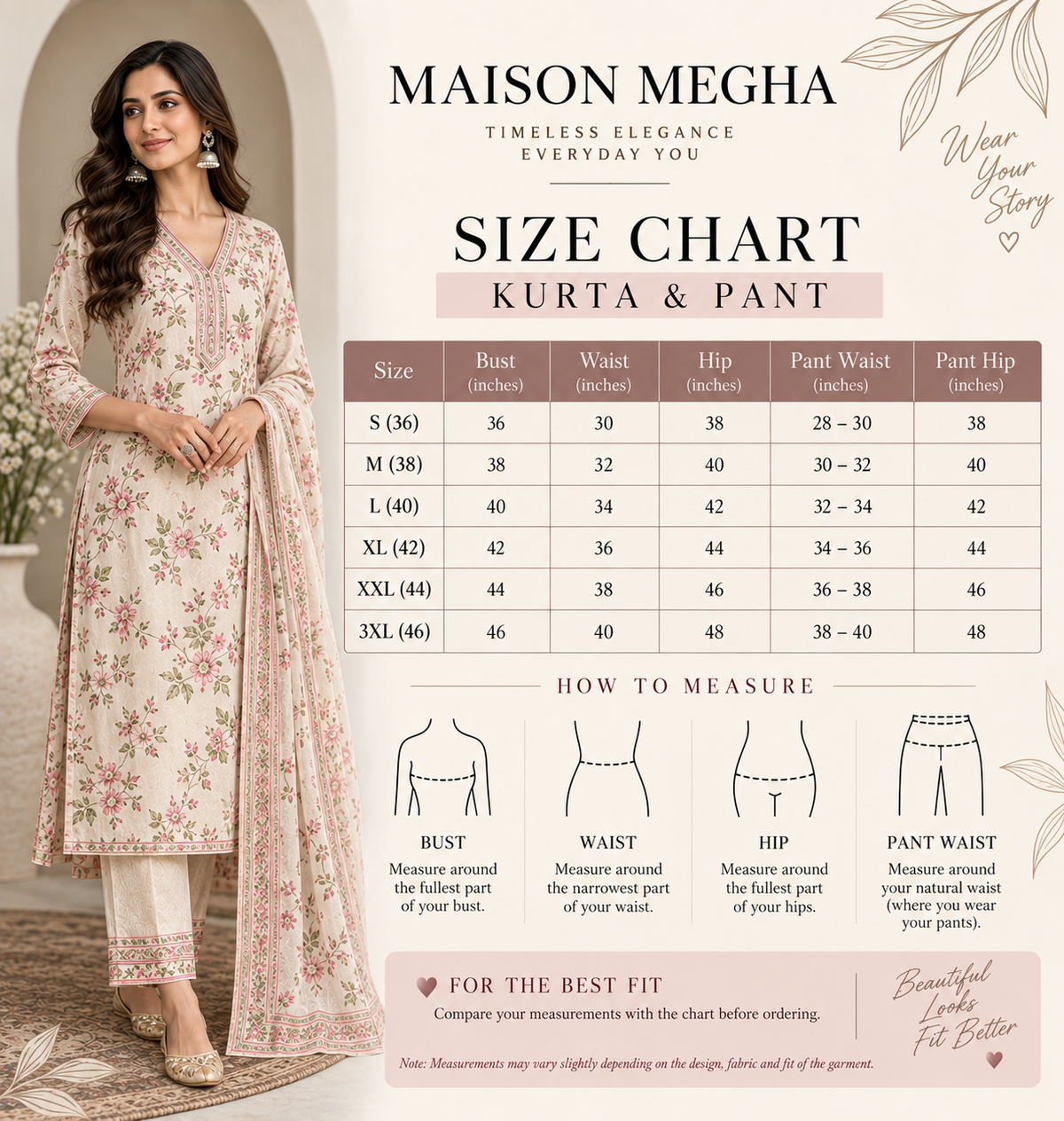 ROSY BLOOM MUL CHANDERI STITCHED SUIT SET