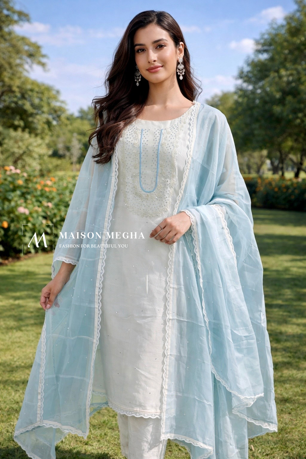 Suit set(unstitched)