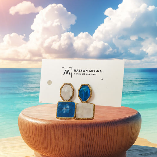 Bold earrings