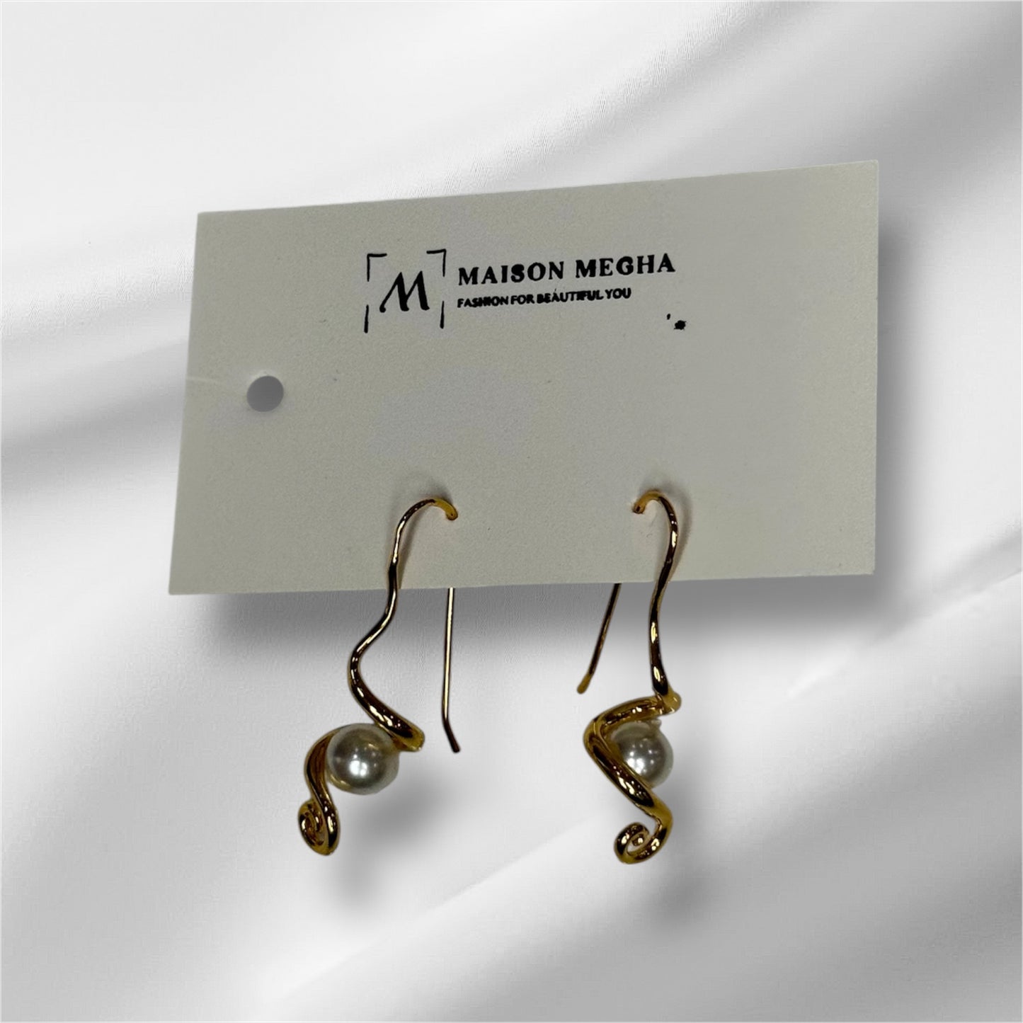 Pearl earrings