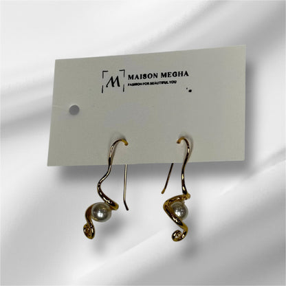 Pearl earrings