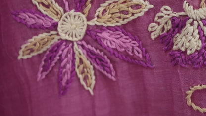 LAVENDER DREAM UNSTITCHED COTTON SUIT SET
